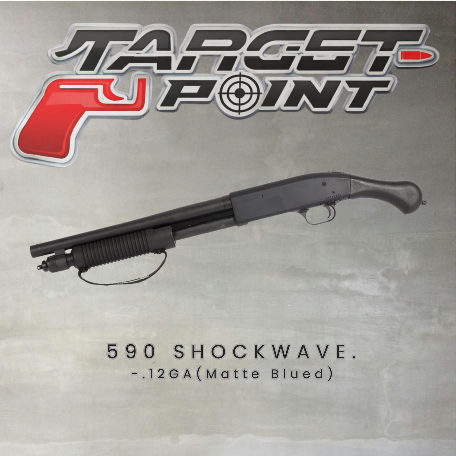 590 SHOCKWAVE. -.12GA(Matte Blued)