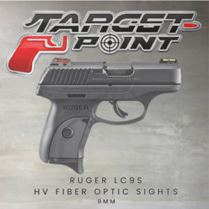 RUGER LC9S HV FIBER OPTIC SIGHTS