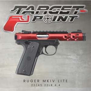 rug 142 RUGER MKIV LITE 22/45 22LR 4.4 RED