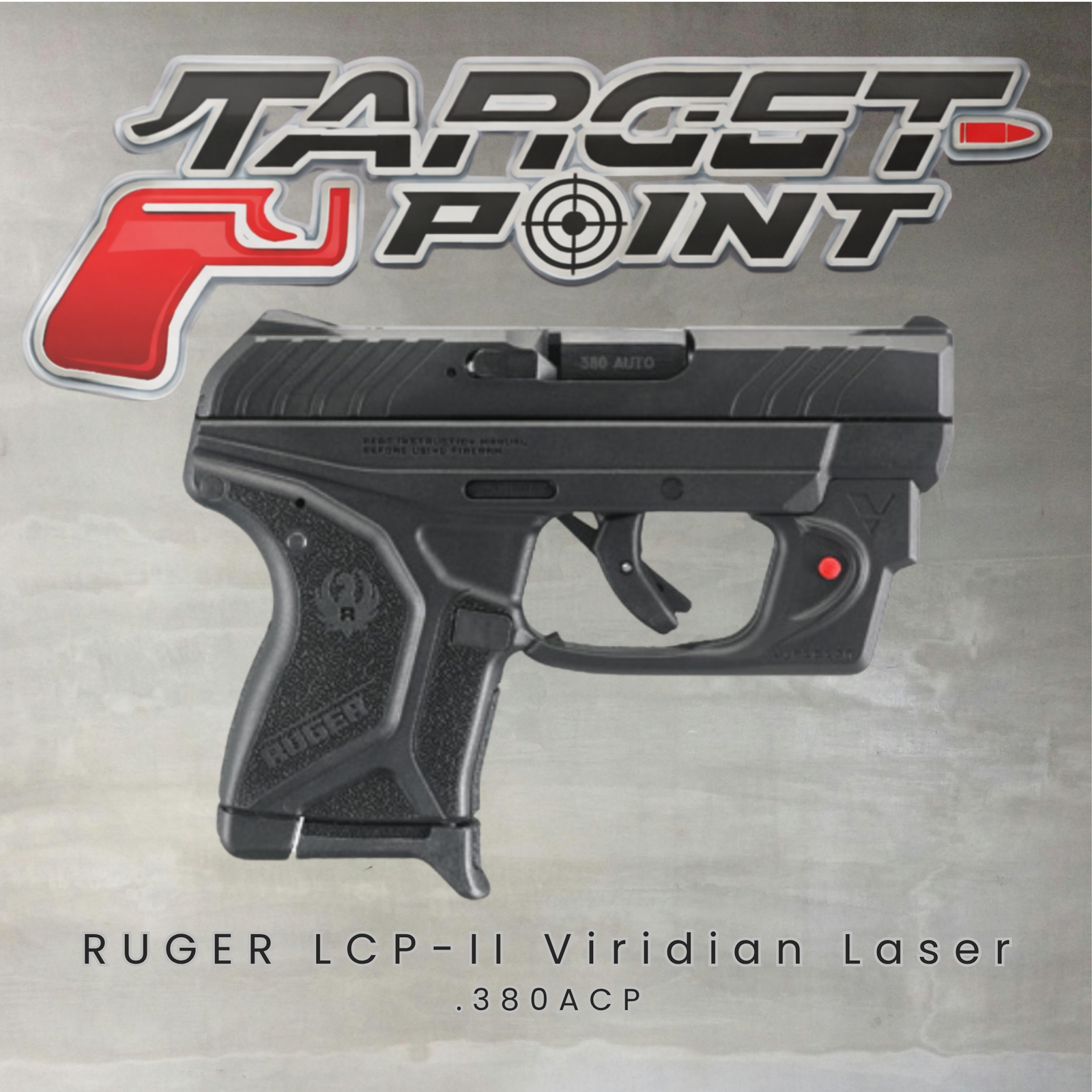 RUGER LCP-II Viridian Laser