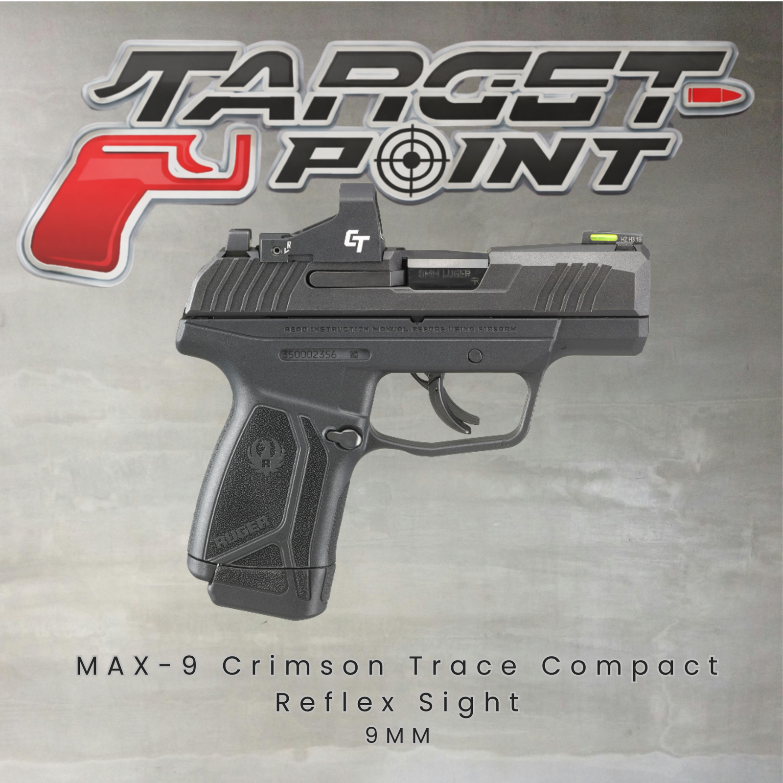 MAX-9 Crimson Trace Compact Reflex Sight