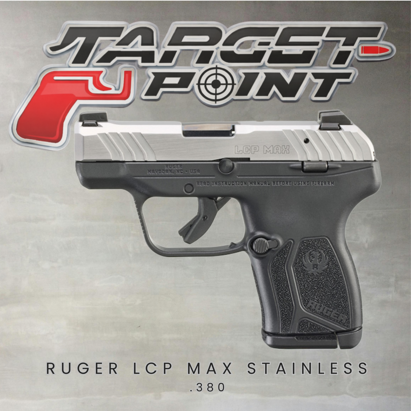 RUGER LCP MAX STAINLESS