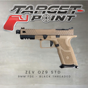 zev 12 ZEV OZ9 STD FDE - BLACK THREADED