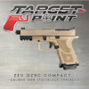 ZEV OZ9C COMPACT (FDE) BLACK THREADED